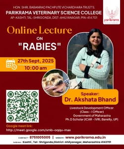 Online Lecture ON “RABIES”